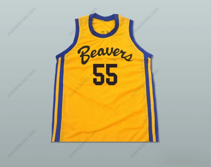 CUSTOM ANY Name Number MARK HOLTON CHUBBY 55 BEACON BEAVERS BASKETBALL JERSEY Top Stitched S-6XL