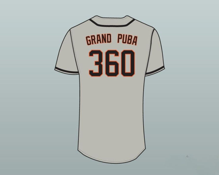 Custom Any Name Number GRAND PUBA 360 BASEBALL JERSEY STITCH SEWN NEW Top Stitched S-6XL