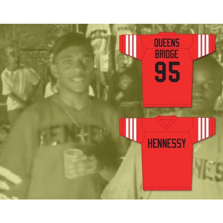 CUSTOM ANY Name Number HAVOC 95 HENNESSY QUEENS BRIDGE Football Jersey Top Stitched S-6XL