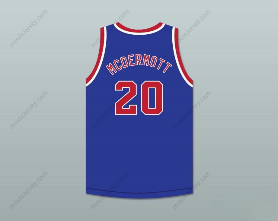 CUSTOM ANY Name Number BOBBY MCDERMOTT 20 FORT WAYNE ZOLLNER  BASKETBALL JERSEY Top Stitched S-6XL