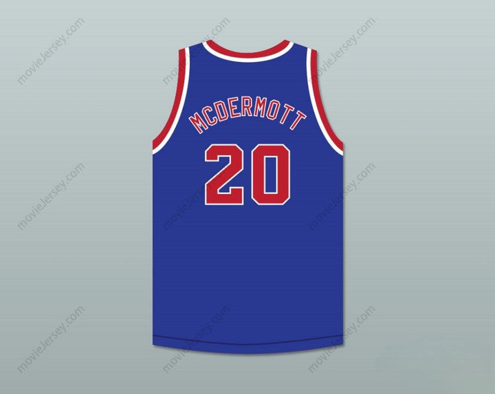 CUSTOM ANY Name Number BOBBY MCDERMOTT 20 FORT WAYNE ZOLLNER  BASKETBALL JERSEY Top Stitched S-6XL