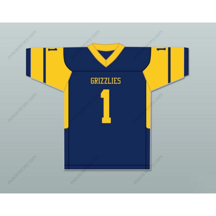 CUSTOM ANY Name Number BREECE HALL 1 WICHITA NORTHWEST HIGH SCHOOL GRIZZLIES Football Jersey Top Stitched S-6XL
