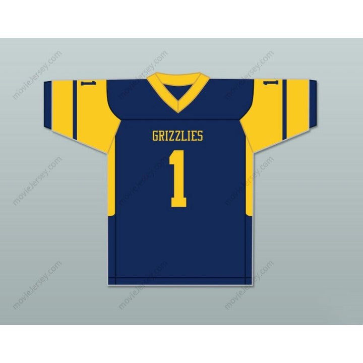 CUSTOM ANY Name Number BREECE HALL 1 WICHITA NORTHWEST HIGH SCHOOL GRIZZLIES Football Jersey Top Stitched S-6XL