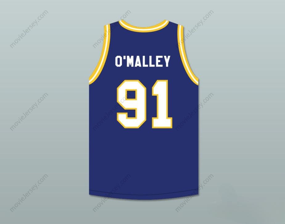 CUSTOM ANY Name Number SOUTH GATE POLICE CAPTAIN O'MALLEY 91 BASKETBALL JERSEY INCLUDES PATCH Top Stitched S-6XL