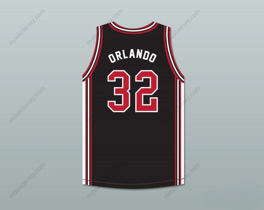 CUSTOM ANY Name Number ORLANDO 32 BLACK BASKETBALL JERSEY IN THE HOUSE Top Stitched S-6XL