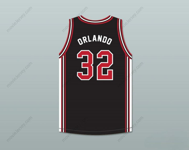 CUSTOM ANY Name Number ORLANDO 32 BLACK BASKETBALL JERSEY IN THE HOUSE Top Stitched S-6XL