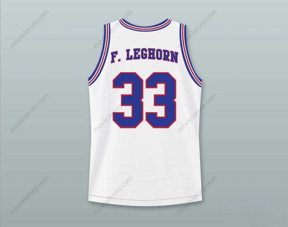 CUSTOM ANY Name Number SPACE JAM FOGHORN LEGHORN 33 TUNE SQUAD BASKETBALL JERSEY WITH FOGHORN LEGHORN PATCH Top Stitched S-6XL