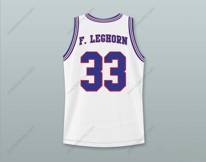 CUSTOM ANY Name Number SPACE JAM FOGHORN LEGHORN 33 TUNE SQUAD BASKETBALL JERSEY WITH FOGHORN LEGHORN PATCH Top Stitched S-6XL