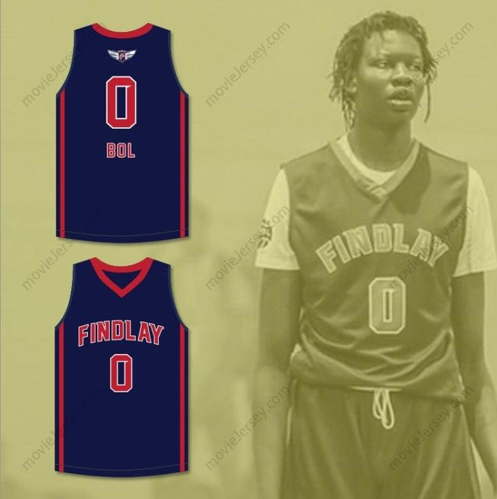 CUSTOM ANY Name Number BOL BOL 0  PREP NAVY BLUE BASKETBALL JERSEY 2 Top Stitched S-6XL