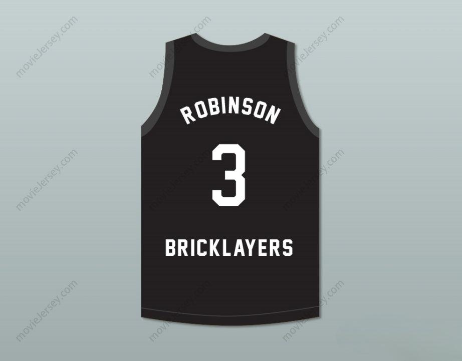 CUSTOM ANY Name Number CLIFFORD ROBINSON 3 BRICKLAYERS BASKETBALL JERSEY 3RD ANNUAL ROCK N' JOCK B-BALL JAM 1993 Top Stitched S-6XL