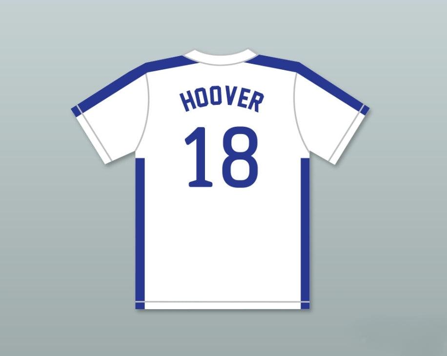 Custom Any Name Number JOHN HOOVER 18 1984 USA TEAM WHITE BASEBALL JERSEY Top Stitched S-6XL