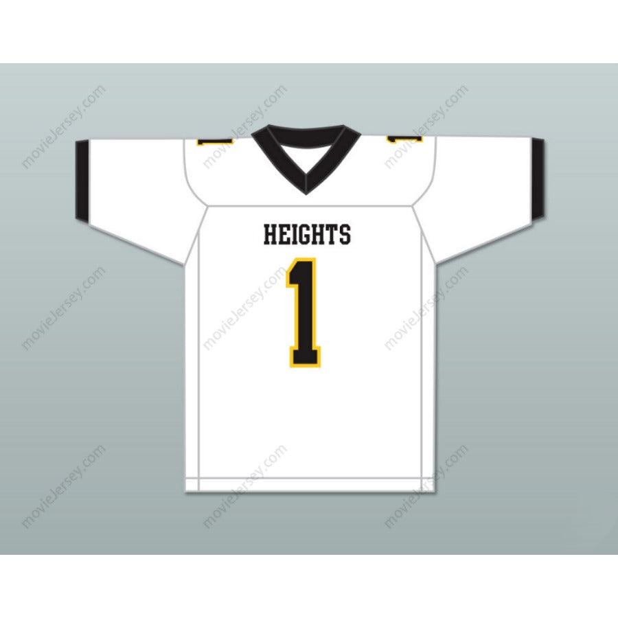 CUSTOM ANY Name Number TRAVIS KELCE 1 CLEVELAND HEIGHTS HIGH SCHOOL TIGERS Football Jersey Top Stitched S-6XL