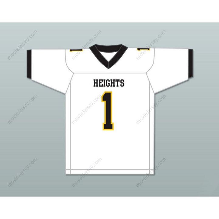 CUSTOM ANY Name Number TRAVIS KELCE 1 CLEVELAND HEIGHTS HIGH SCHOOL TIGERS Football Jersey Top Stitched S-6XL