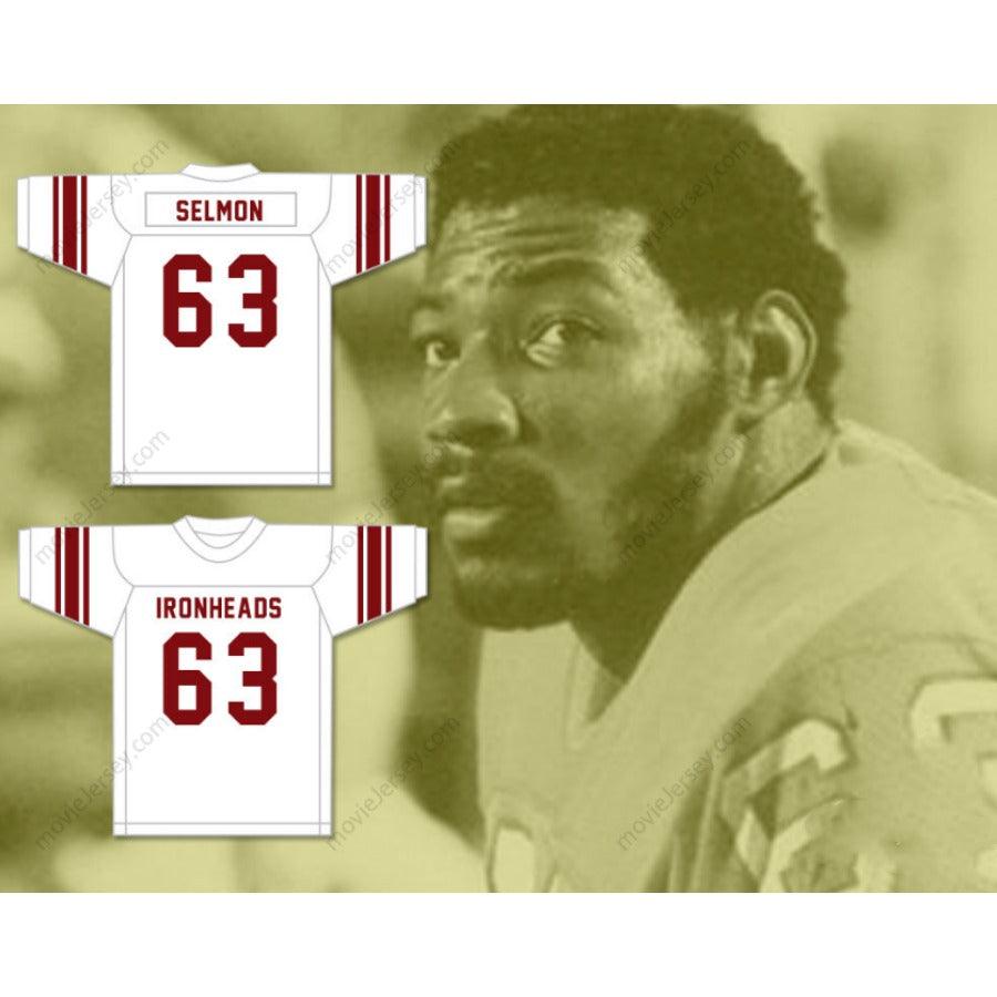 CUSTOM ANY Name Number LEE ROY SELMON 63 EUFAULA HIGH SCHOOL IRONHEADS Football Jersey Top Stitched S-6XL