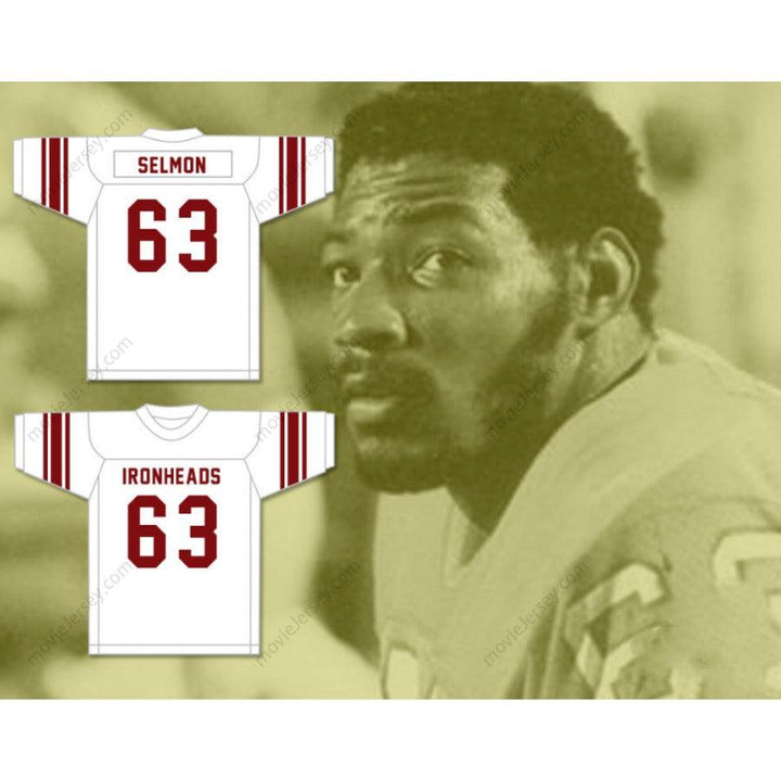 CUSTOM ANY Name Number LEE ROY SELMON 63 EUFAULA HIGH SCHOOL IRONHEADS Football Jersey Top Stitched S-6XL