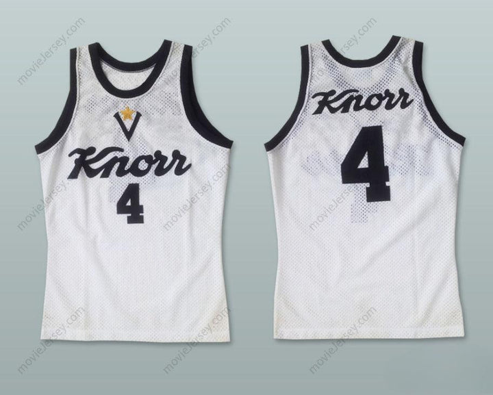 CUSTOM ANY Name Number ROBERTO BRUNAMONTI 4 KNORR BOLOGNA BASKETBALL JERSEY Top Stitched S-6XL