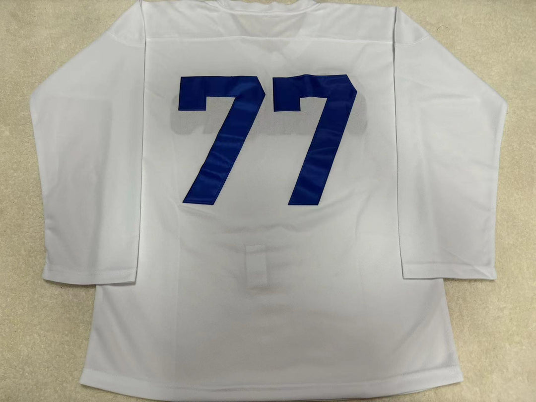 Custom Any Name Number SENIORS 77 WHITE HOCKEY JERSEY DAZED AND CONFUSED Stitched Top Stitched S-6XL