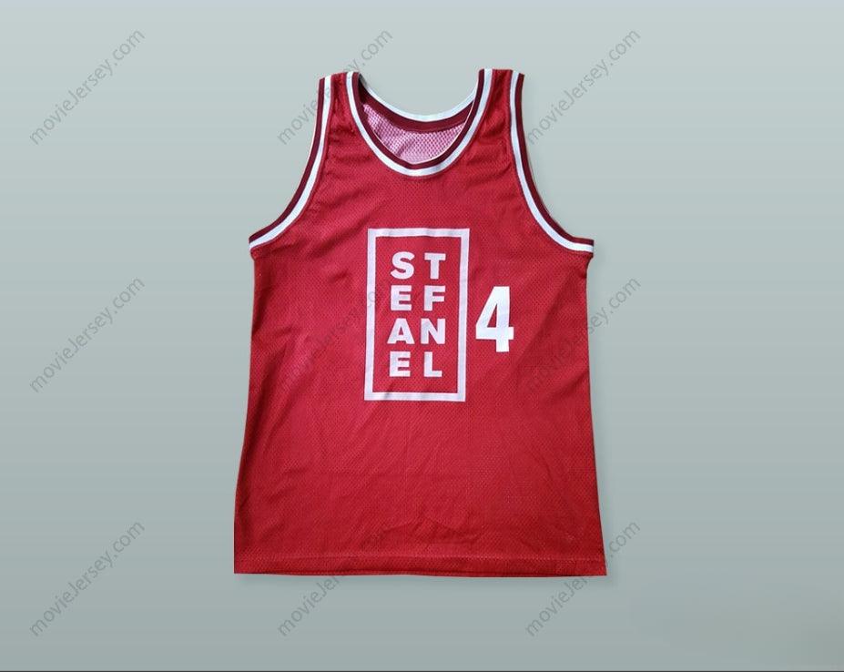 CUSTOM ANY Name Number DEJAN BODIROGA 4 STEFANEL MILANO BASKETBALL JERSEY Top Stitched S-6XL
