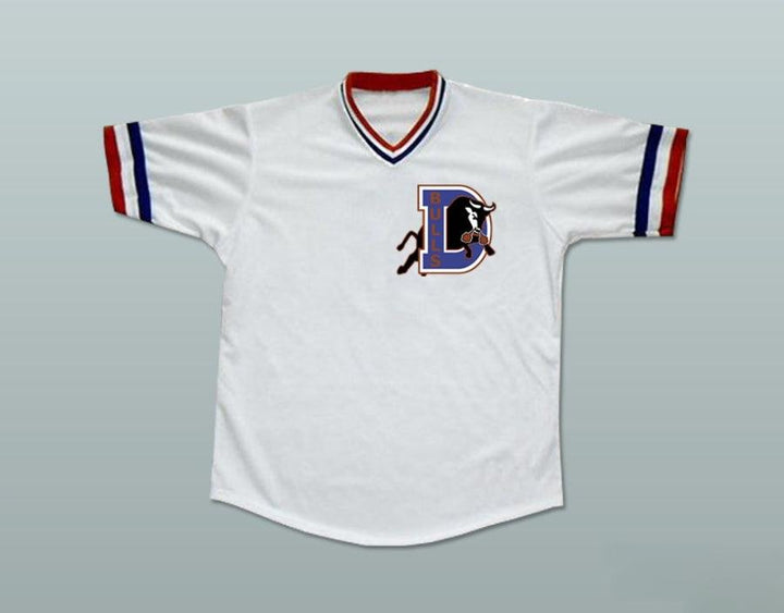 Custom Any Name Number CRASH DAVIS BULL DURHAM BASEBALL JERSEY STITCH SEWN NEW Top Stitched S-6XL