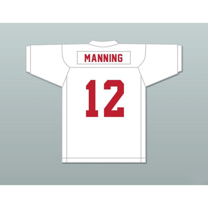CUSTOM ANY Name Number HOSE MANNING 12 MIAMI FOOTBALL JERSEY SEMI-TOUGH Top Stitched S-6XL
