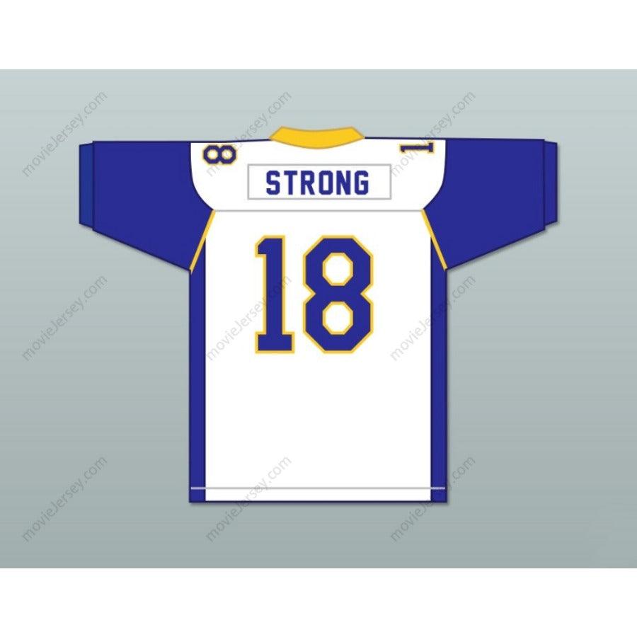 CUSTOM ANY Name Number CARSON STRONG 18 WILL C. WOOD HIGH SCHOOL WILDCATS Football Jersey Top Stitched S-6XL