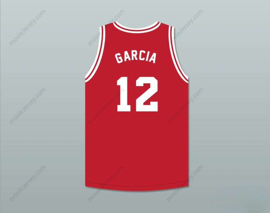 CUSTOM ANY Name Number ANDY GARCIA 12 TIJUANA PIRANHAS RED BASKETBALL JERSEY MEXICAN EXPANSION TEAM Top Stitched S-6XL
