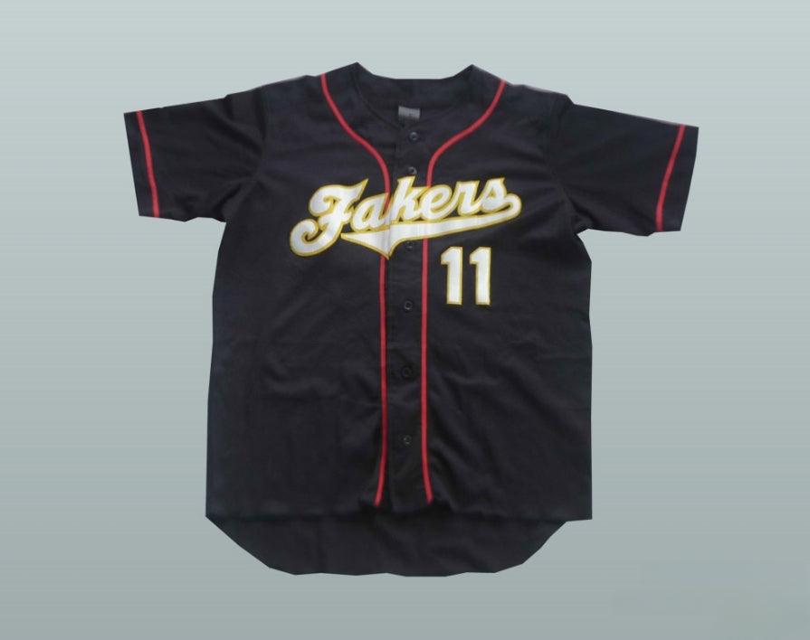 Custom Any Name Number L. MOTODA FAKERS BASEBALL JERSEY ANY NAME OR NUMBER NEW Top Stitched S-6XL