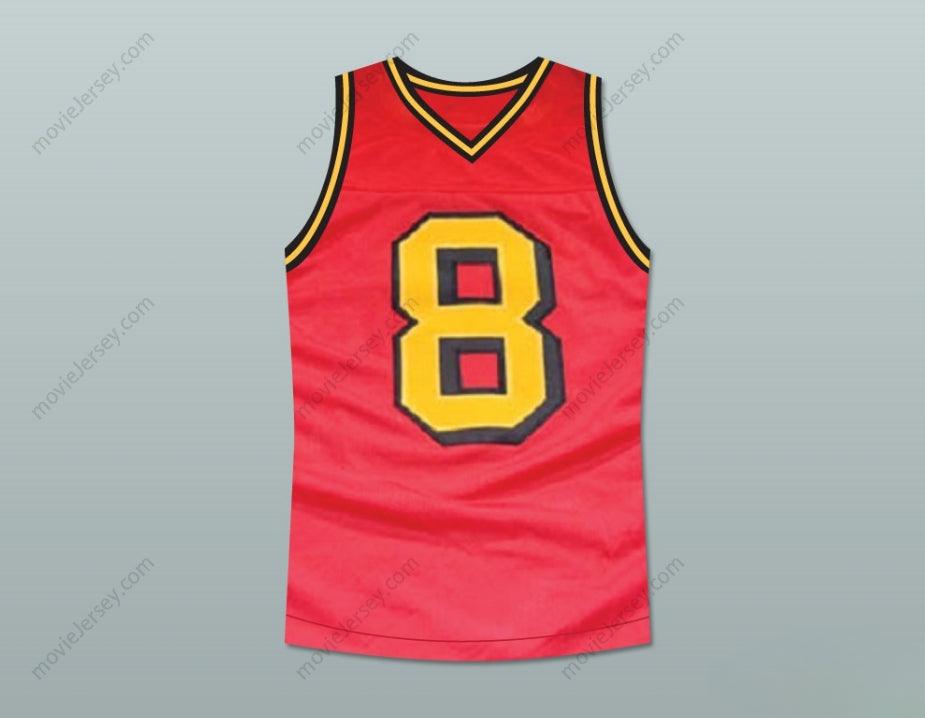 CUSTOM ANY Name Number SMALLVILLE CLARK KENT 8 RED BASKETBALL JERSEY STITCH SEWN Top Stitched S-6XL