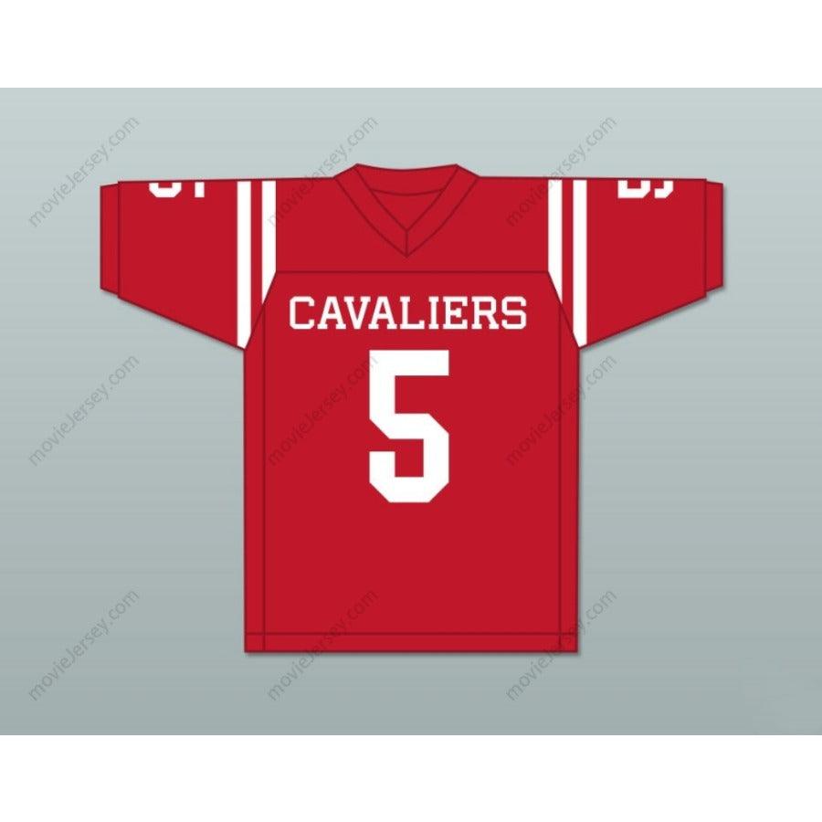 CUSTOM ANY Name Number GARRETT WILSON 5 LAKE TRAVIS HIGH SCHOOL CAVALIERS Football Jersey Top Stitched S-6XL
