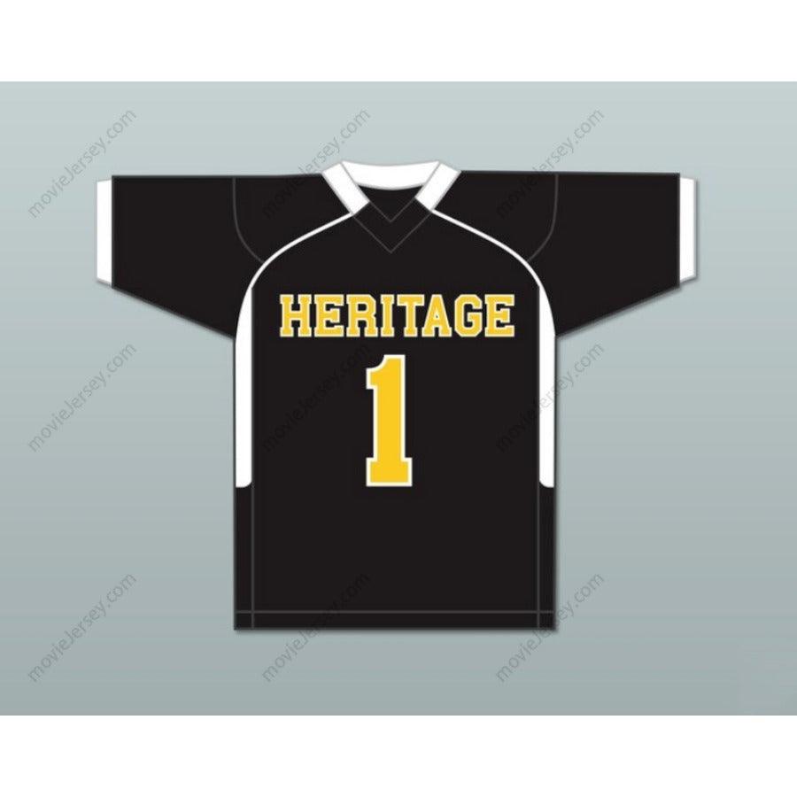 CUSTOM ANY Name Number SONY MICHEL 1 AMERICAN HERITAGE SCHOOL PATRIOTS Football Jersey Top Stitched S-6XL