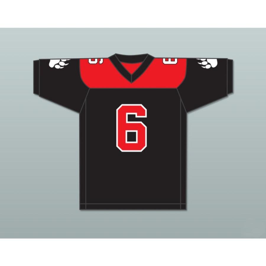 CUSTOM ANY Name Number ROGER 6 MINNVILLE HIGH SCHOOL GRIZZLIES Football Jersey Top Stitched S-6XL