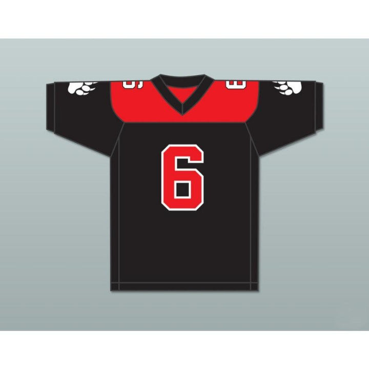 CUSTOM ANY Name Number ROGER 6 MINNVILLE HIGH SCHOOL GRIZZLIES Football Jersey Top Stitched S-6XL
