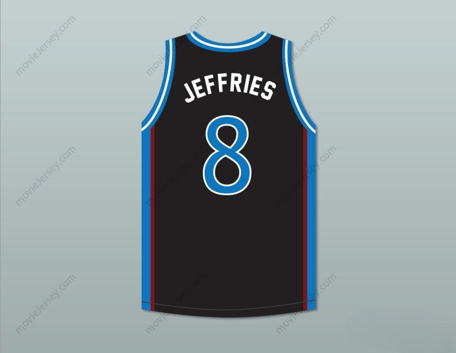 CUSTOM ANY Name Number JAMAL JEFFRIES 8 CHARLOTTE BEAT HOME BASKETBALL JERSEY WITH UBA PATCH JUWANNA MANN Top Stitched S-6XL