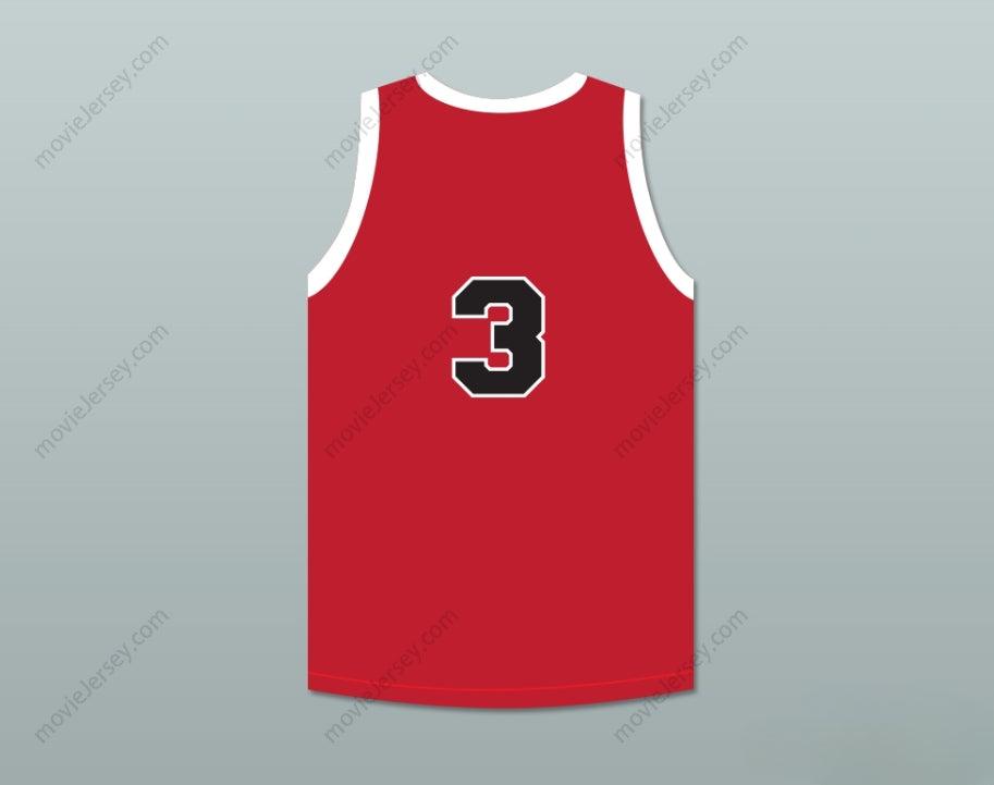CUSTOM ANY Name Number ERNIE CALVERLEY 3 PROVIDENCE STEAMROLLERS RED BASKETBALL JERSEY Top Stitched S-6XL