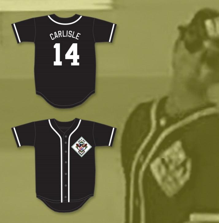 Custom Any Name Number BELINDA CARLISLE 14 AARDVARKS BASEBALL JERSEY 1ST ANNUAL ROCK N' JOCK DIAMOND DERBY Top Stitched S-6XL