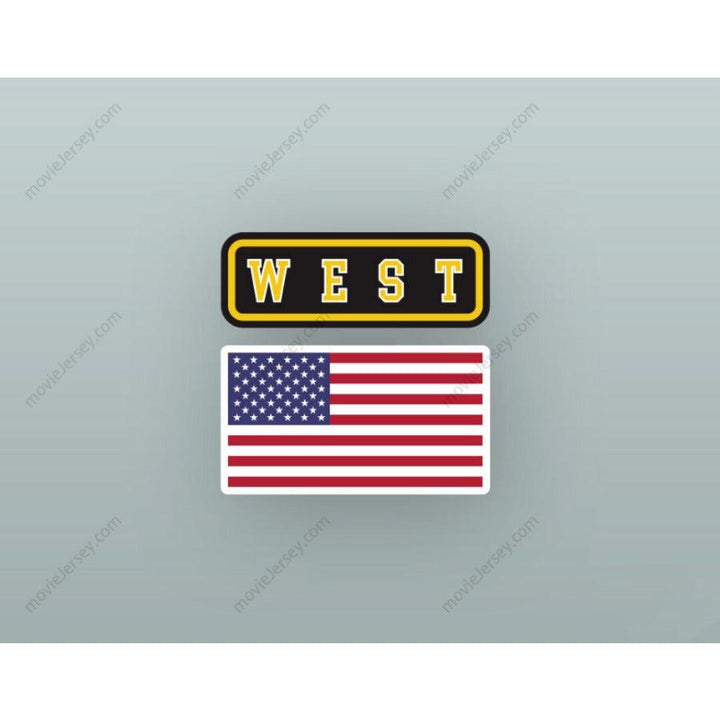 CUSTOM ANY Name Number ODELL BECKHAM JR. 22 U.S. ARMY HIGH SCHOOL ALL-AMERICAN WEST FOOTBALL JERSEY Top Stitched S-6XL