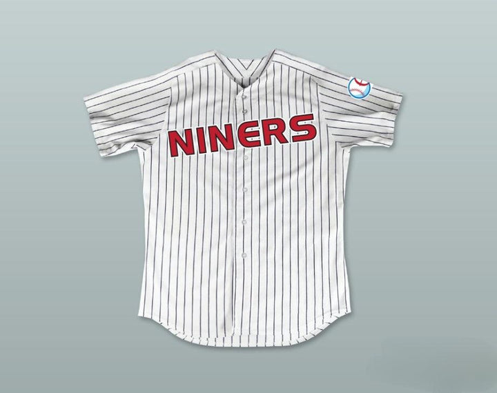 Custom Any Name Number COLONEL KIRA 9 DEEP SPACE NINERS WHITE PINSTRIPED BASEBALL JERSEY Top Stitched S-6XL