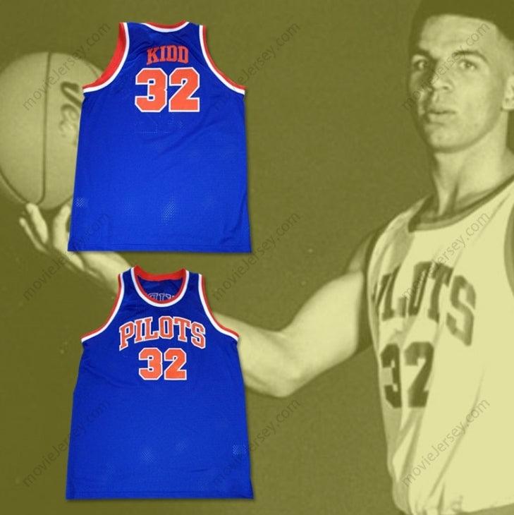 CUSTOM ANY Name Number JASON KIDD 32 ST. JOSEPH NOTRE DAME HIGH SCHOOL PILOTS BASKETBALL JERSEY ANY PLAYER Top Stitched S-6XL