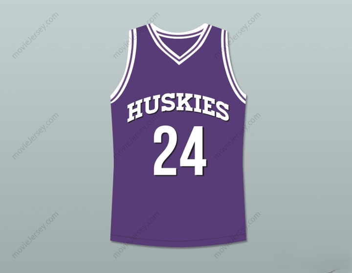 CUSTOM ANY Name Number KADEEM HARDISON ANTOINE TYLER 24 HUSKIES BASKETBALL JERSEY THE 6TH MAN NEW Top Stitched S-6XL