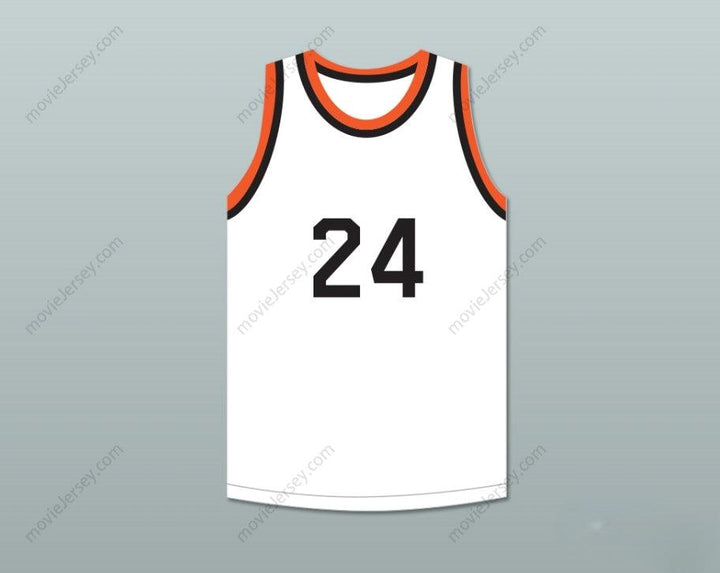 CUSTOM ANY Name Number JOE NAMATH 24 BEAVER FALLS HIGH SCHOOL TIGERS WHITE BASKETBALL JERSEY 1 Top Stitched S-6XL