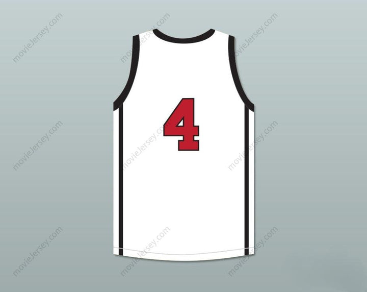 CUSTOM ANY Name Number WILLIE MCGEE 4 OHIO SHOOTING STARS AAU WHITE BASKETBALL JERSEY MORE THAN A GAME Top Stitched S-6XL
