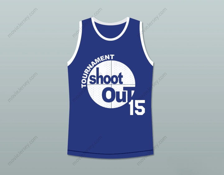 CUSTOM ANY Name Number THOMAS 'SHEP' SHEPARD 15 TOURNAMENT SHOOT OUT BOMBERS BASKETBALL JERSEY ABOVE THE RIM Top Stitched S-6XL