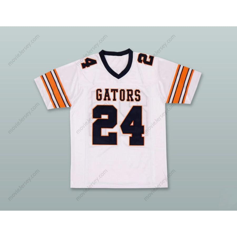 CUSTOM ANY Name Number EMMITT SMITH 24 ESCAMBIA HIGH SCHOOL GATORS BLACK FOOTBALL JERSEY Top Stitched S-6XL