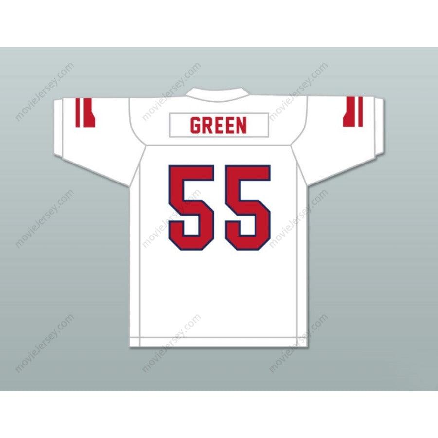 CUSTOM ANY Name Number KENYON GREEN 55 ATASCOCITA HIGH SCHOOL  Football Jersey Top Stitched S-6XL