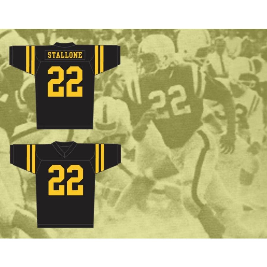 CUSTOM ANY Name Number SYLVESTER STALLONE 22 LINCOLN HIGH SCHOOL Jersey Top Stitched S-6XL