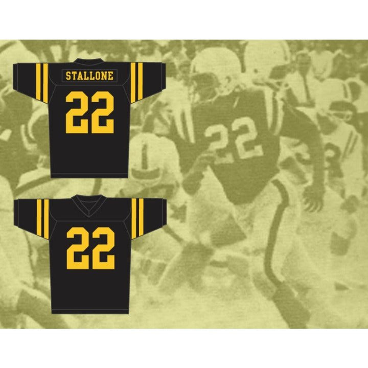 CUSTOM ANY Name Number SYLVESTER STALLONE 22 LINCOLN HIGH SCHOOL Jersey Top Stitched S-6XL