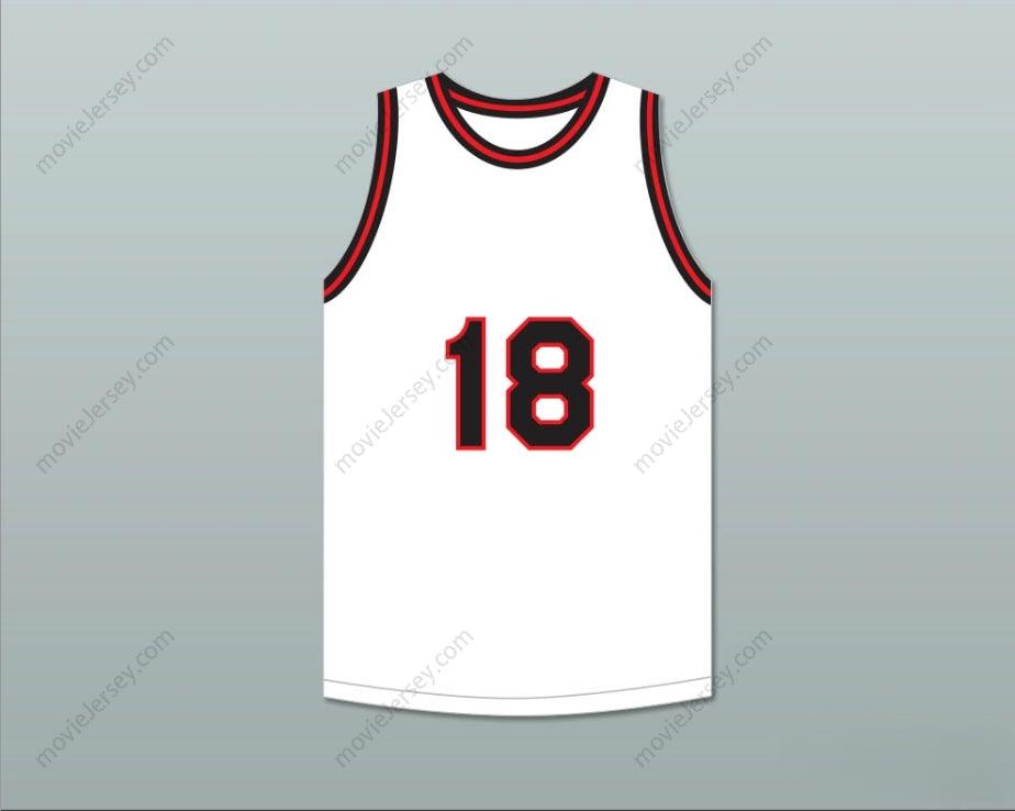 CUSTOM ANY Name Number CLIFF HAGAN 18 OWENSBORO HIGH SCHOOL RED DEVILS WHITE BASKETBALL JERSEY 1 Top Stitched S-6XL