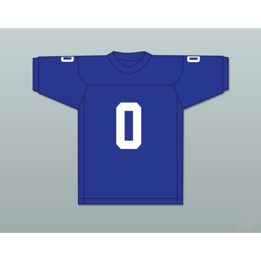 CUSTOM ANY Name Number PAPER LION GEORGE PLIMPTON 0 DETROIT Football Jersey Top Stitched S-6XL