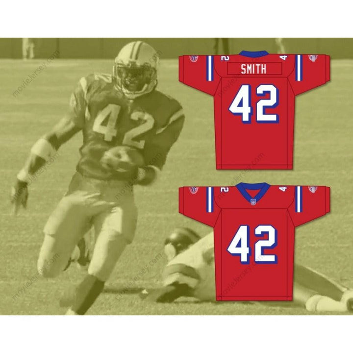 CUSTOM ANY Name Number RAY SMITH 42 WASHINGTON SENTINELS HOME Football Jersey Top Stitched S-6XL