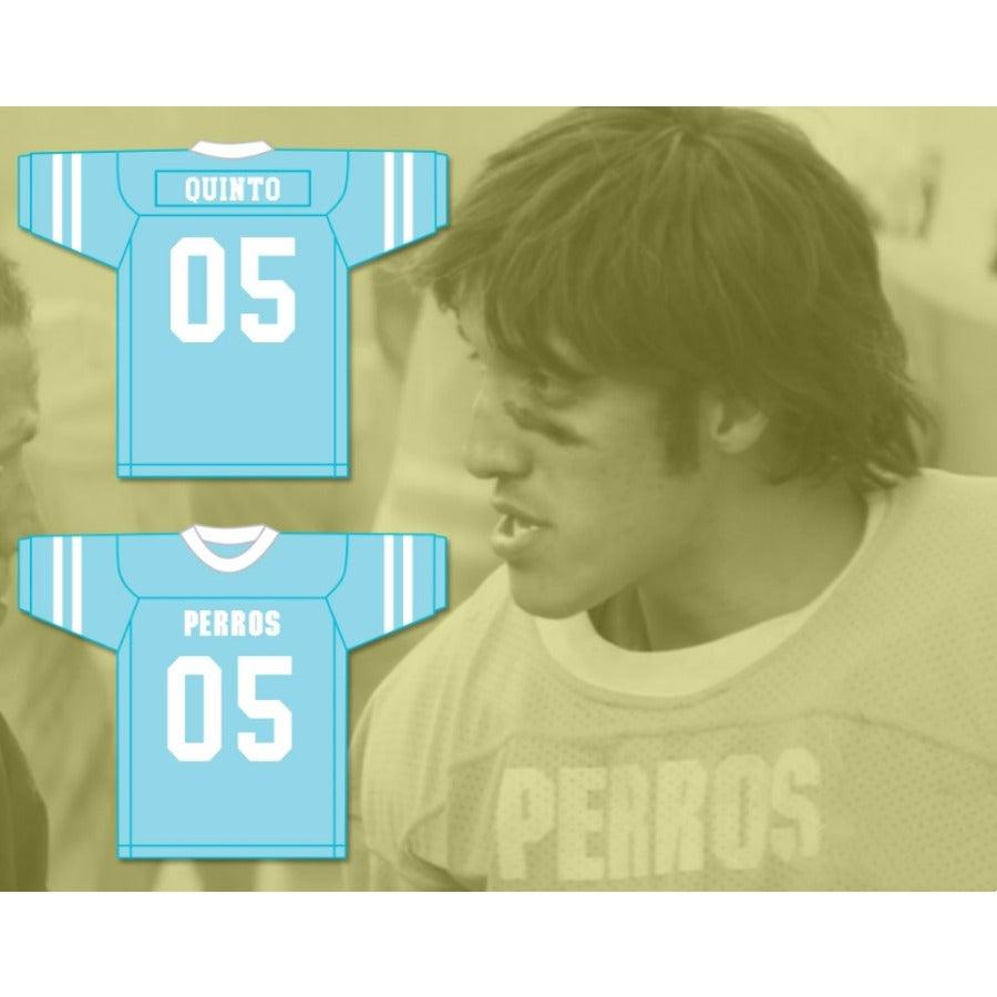 CUSTOM ANY Name Number QUINTO 05 SANTA MARTHA PERROS LIGHT Football Jersey Top Stitched S-6XL